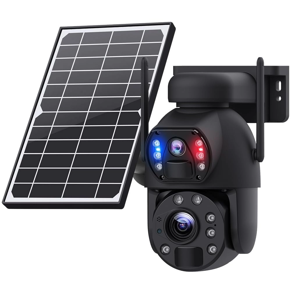 Welaso Solar Security Cameras Wireless Outdoor 6MP