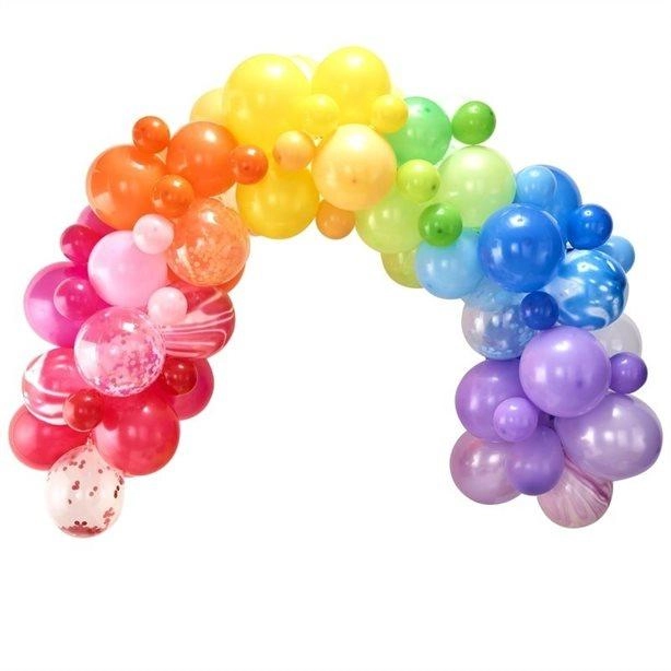Party Zone Balloon Arch Kit - Rainbow