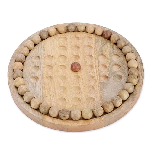 Solitaire Wooden Puzzle (AJ-DE-W-GAME-SOLITARE-FULL-WOOD-10.8)