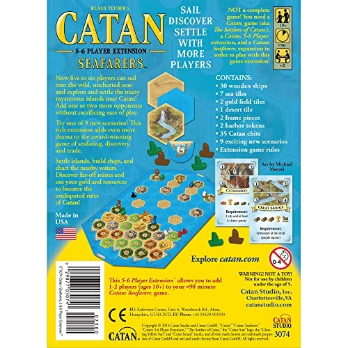 Catan: Seafarers 5 and 6 Player Extension