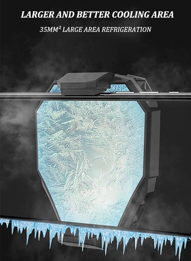 Mobile Phone Cooling Fan - RGB Lights Silent