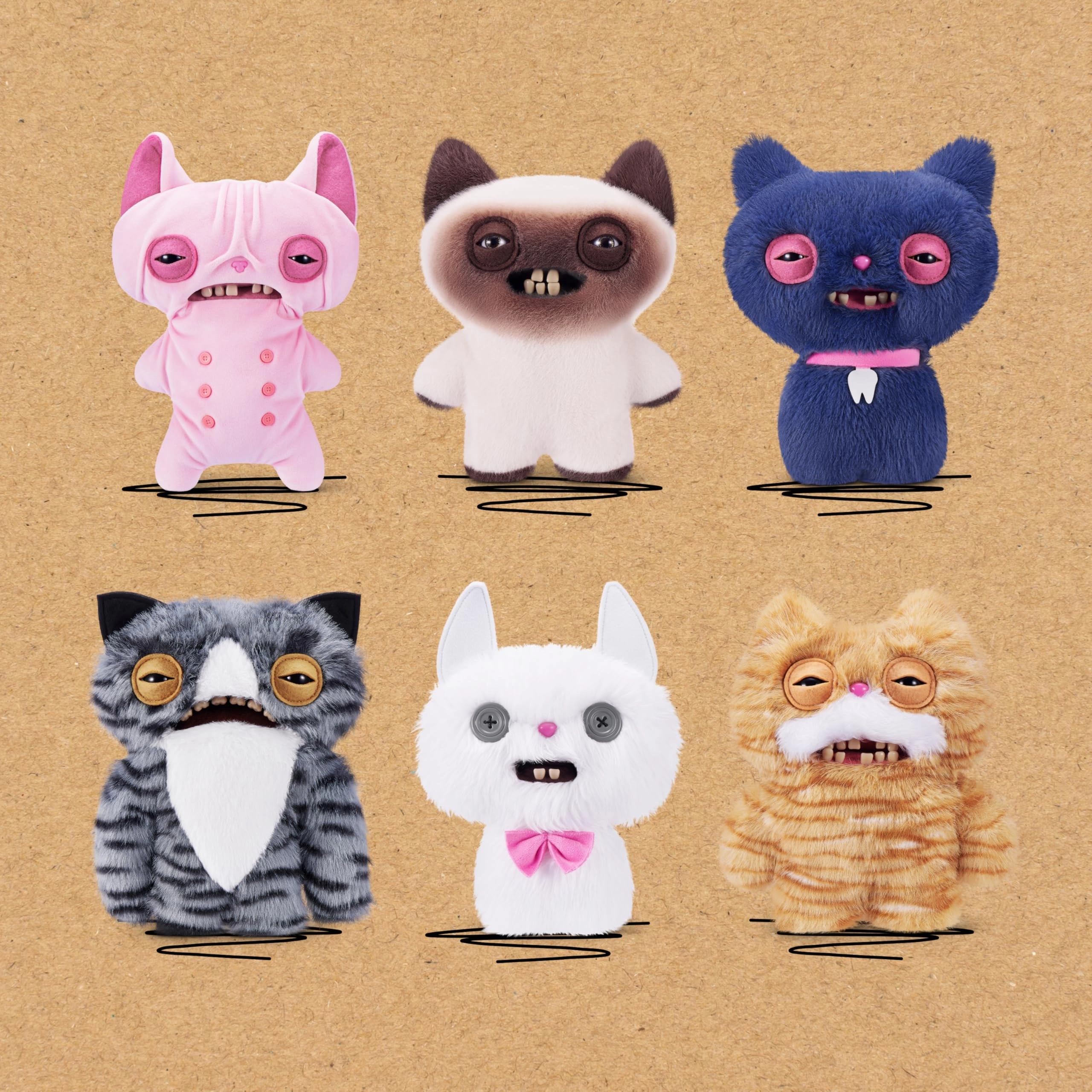 Fuggler Alley Cats 22 cm Plush