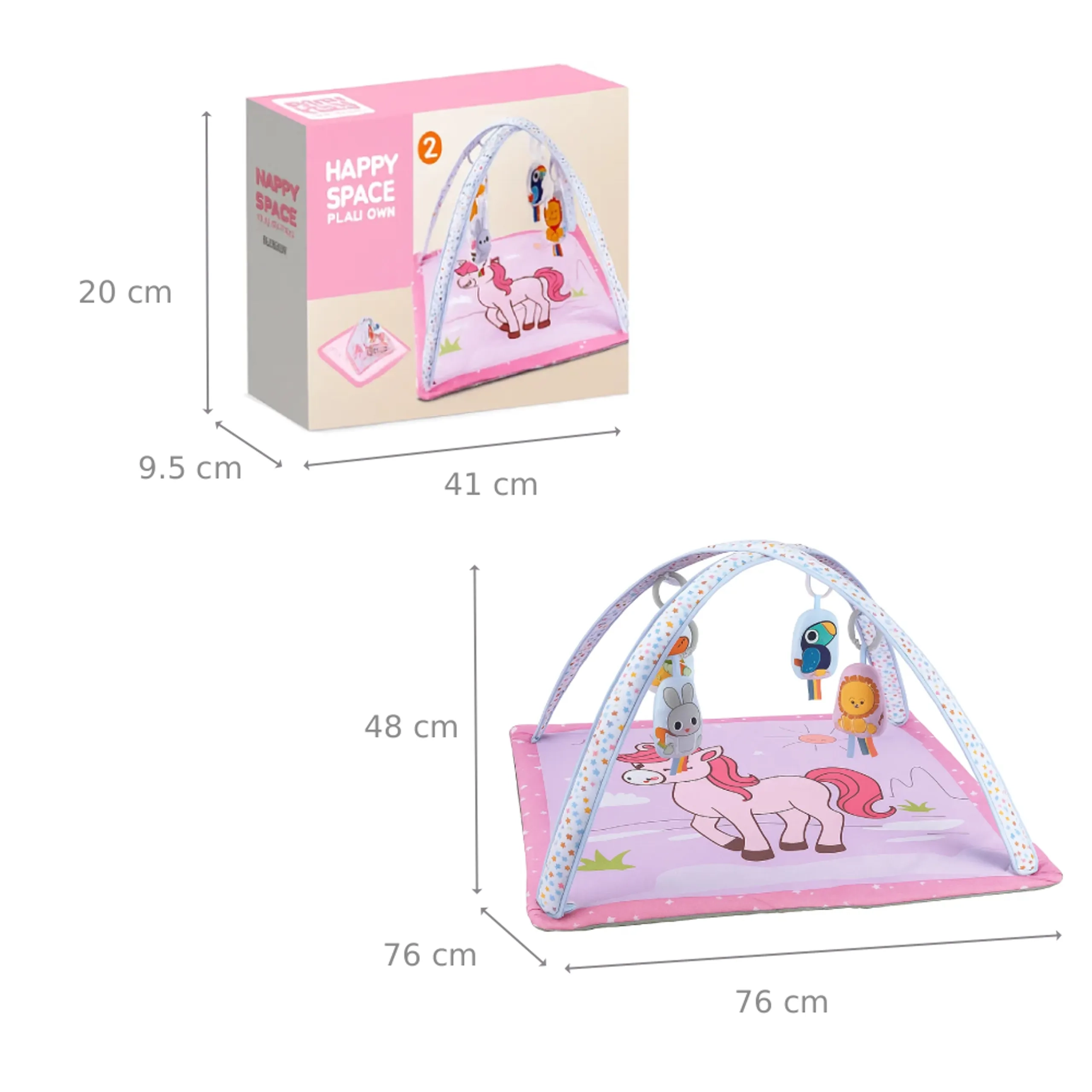 Fox Baby Activity Gym - Fox 0 months