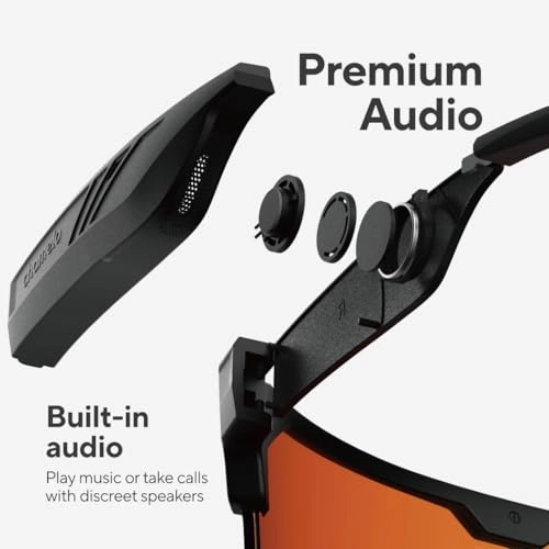 Music Shield - Matte Black Open-Ear Bluetooth