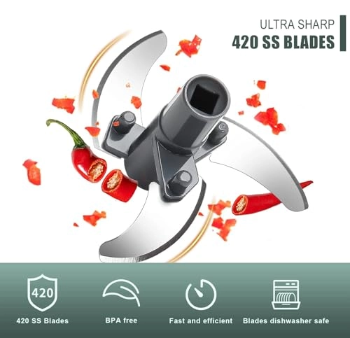 Mini Handy And Compact Ultra Pro Designed Chopper - 400 Ml 3 Blades