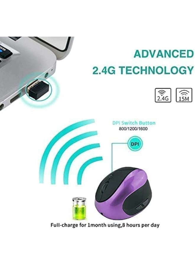 Ergonomic Vertical Mouse - USB