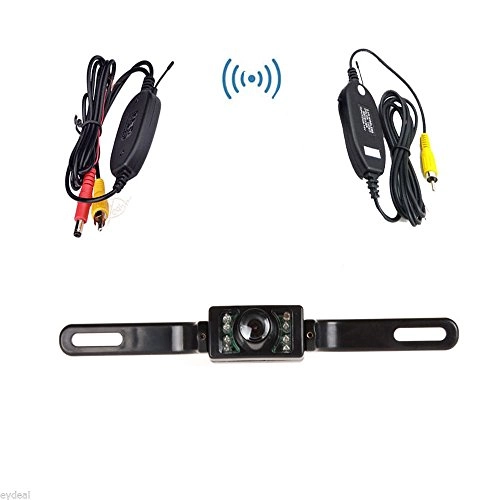 Foldable Car Monitor - 7 Inches + Car Backup Camera - Wireless Night Vision 800(H) x RGB x 480(V)