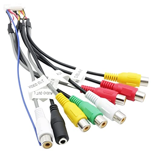 Fiegromech ISO Car Stereo Harness Adapter - 20-pin SWC Plug and Play