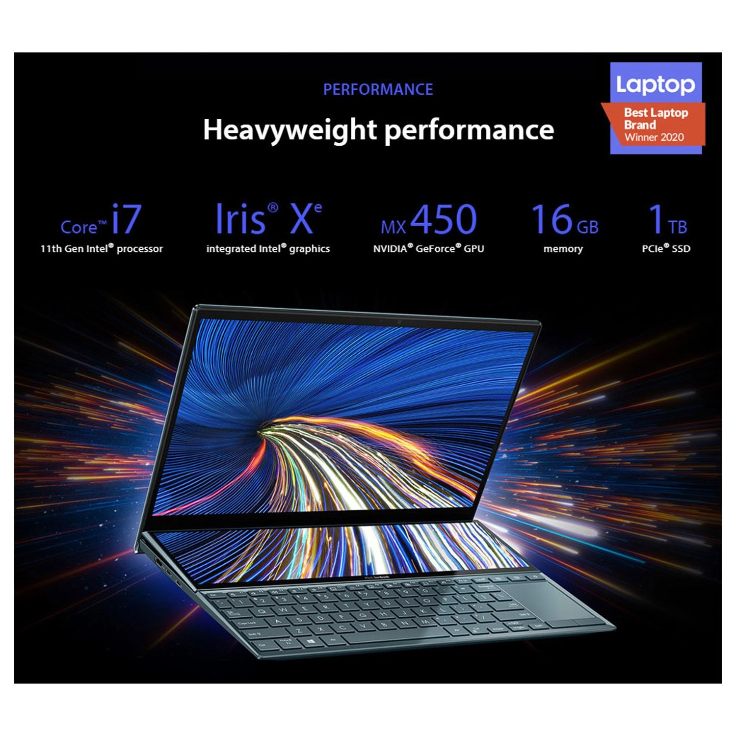 Zenbook UX482EG - 14'' i7-1165G7 16GB 1TB SSD
