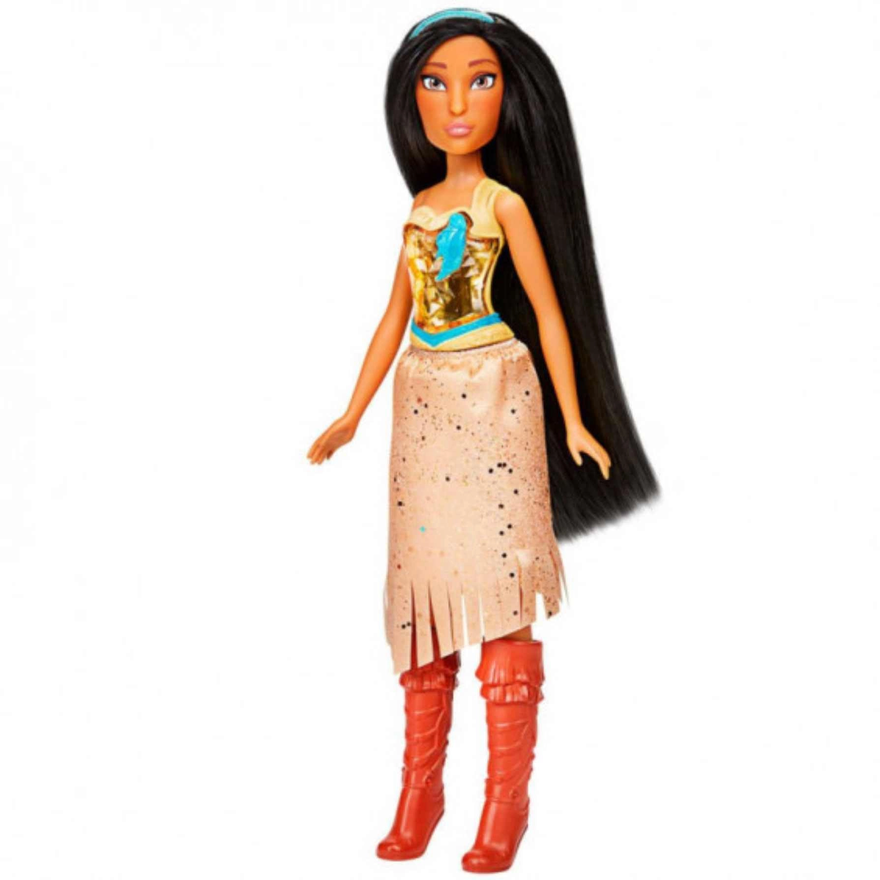 Hasbro Pocahontas Fashion Doll - Long black hair Skirt and accessories Ages 3+