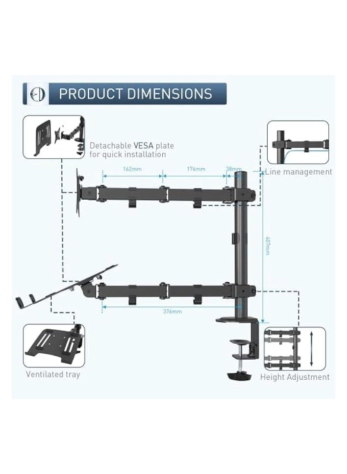 Laptop Monitor Mount Stand
