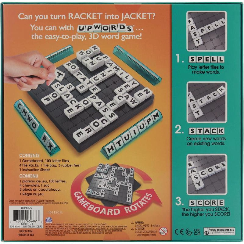 Upwords Stacking - 8 Years and Above