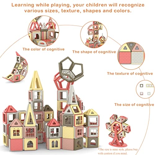 Magnetic Building Blocks - 3 years and up 151 pieces