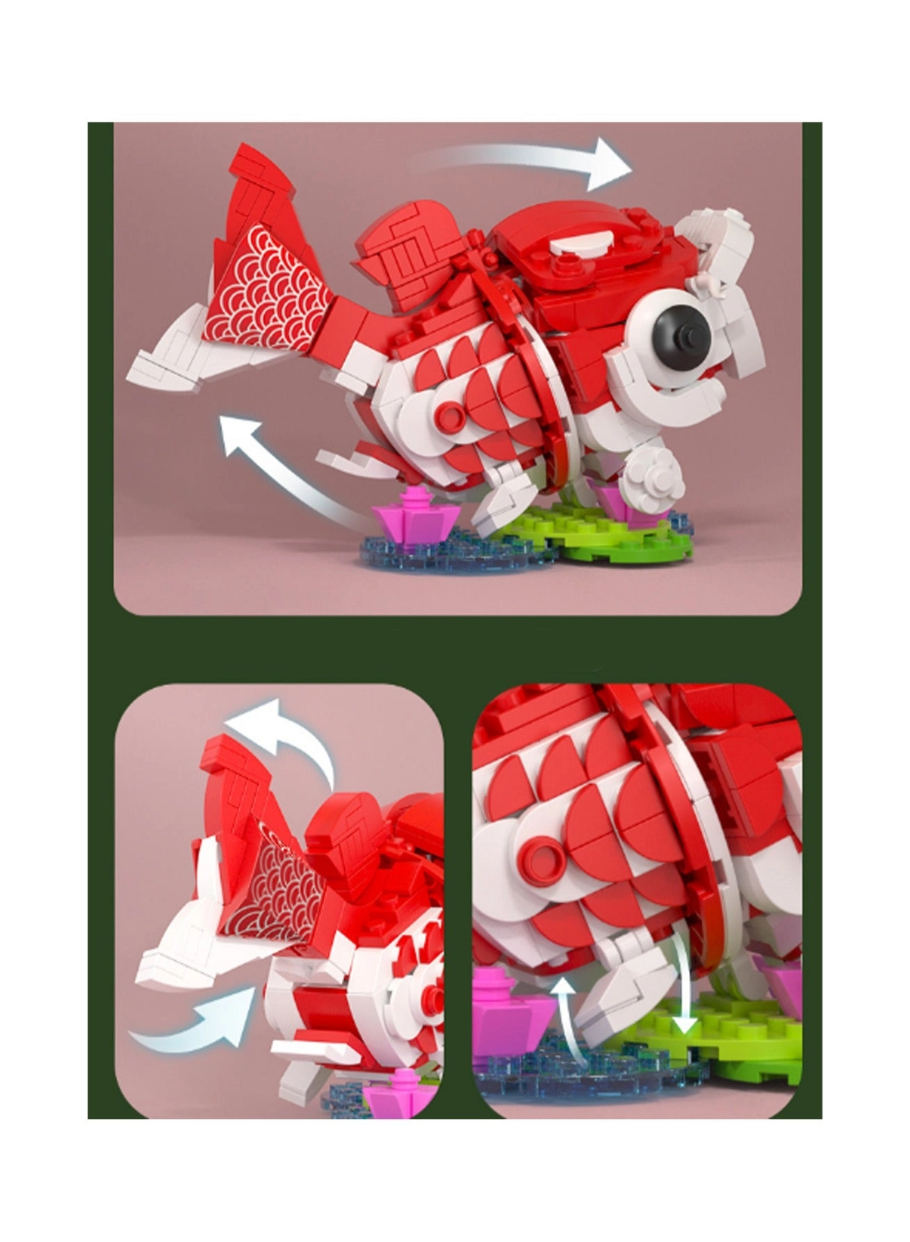 Mini Carp - ABS Micro Building Block Set
