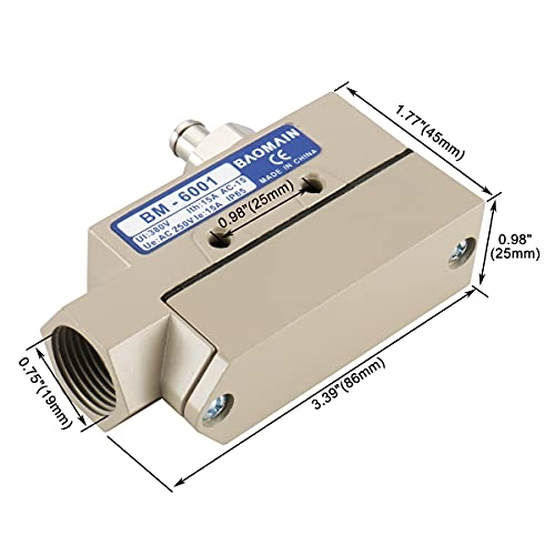 TZ-6 Sealed Limit Switch TZ-6001 - AC 250V 15A