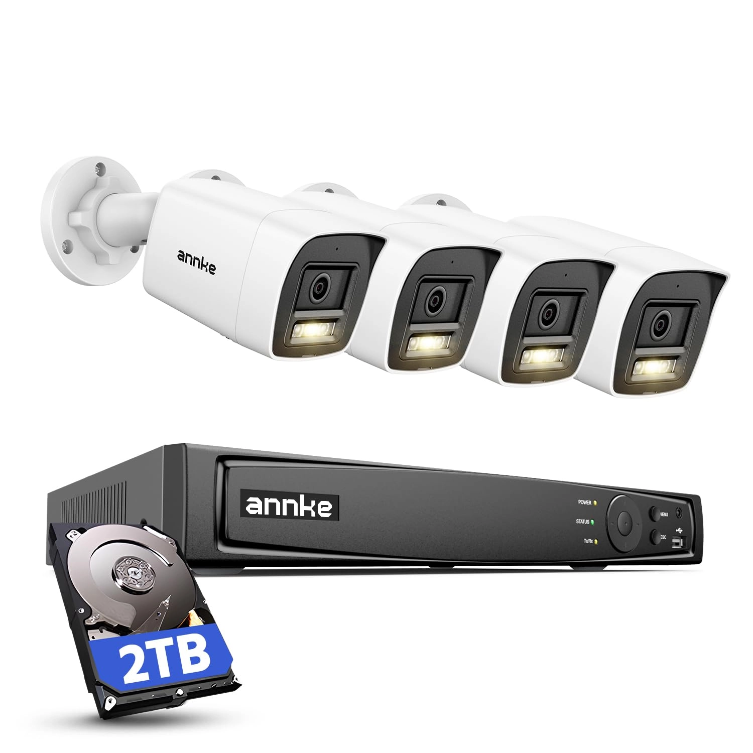 Annke H1200 - 4x 8CH 12MP