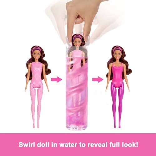 Barbie Color Reveal Ballerina - 6 Surprises Color Change Ages 3+