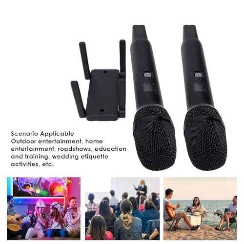 Wireless Microphone System - 2 UHF