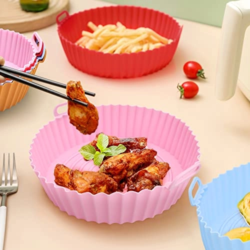 Silicone mould for hot air fryer - silicone 4 pieces