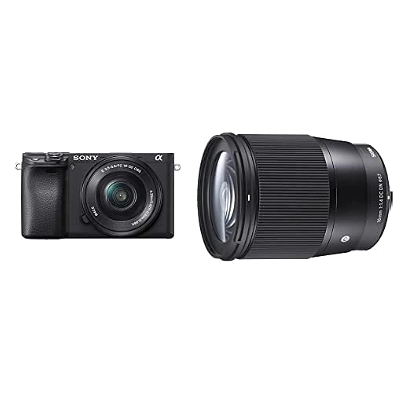 Sony A6400 + 16-50mm + 16mm F/1.4