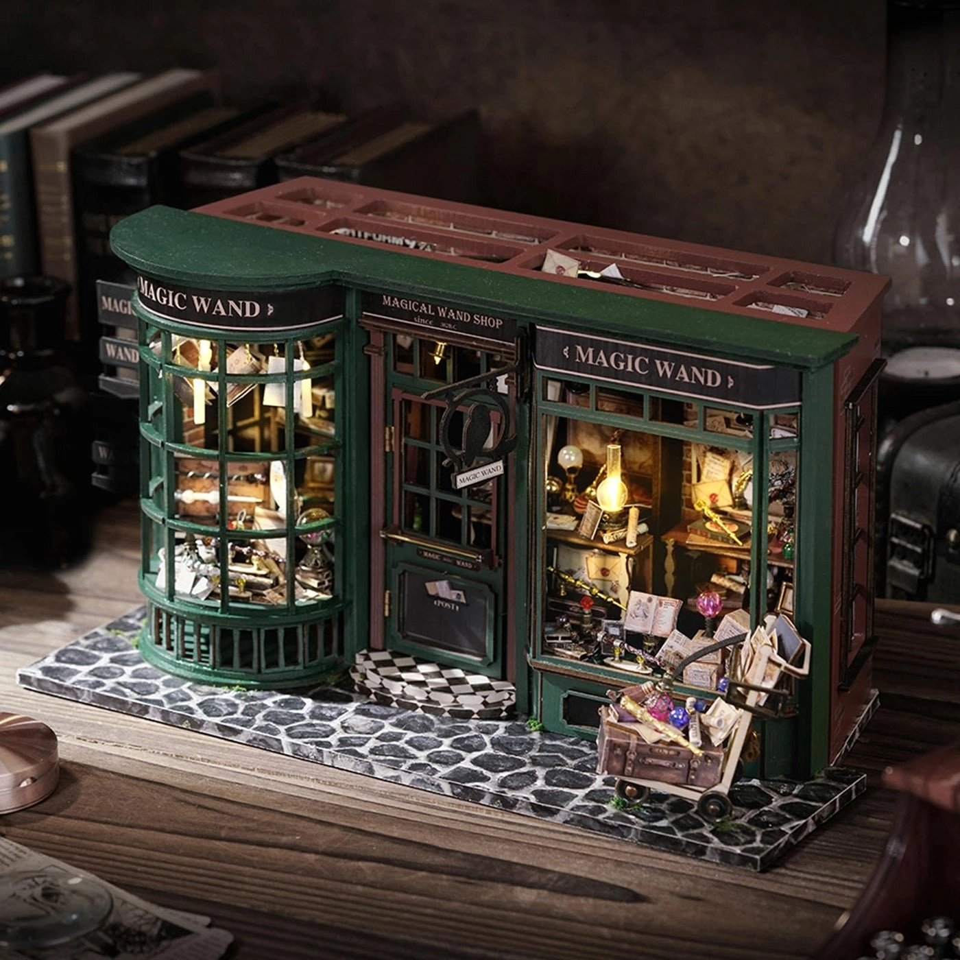 DIY Miniature Dollhouse Kit - Tiny House 1:24