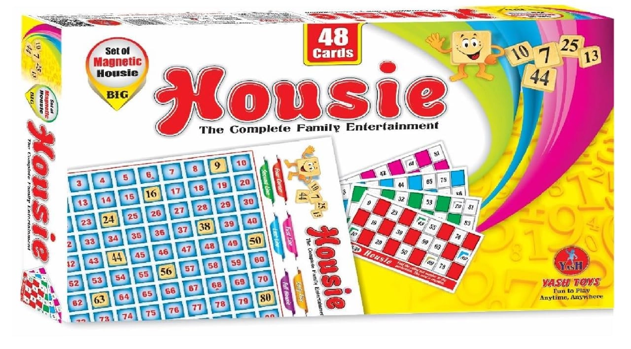 Yash Toys Magnetic Housie Set