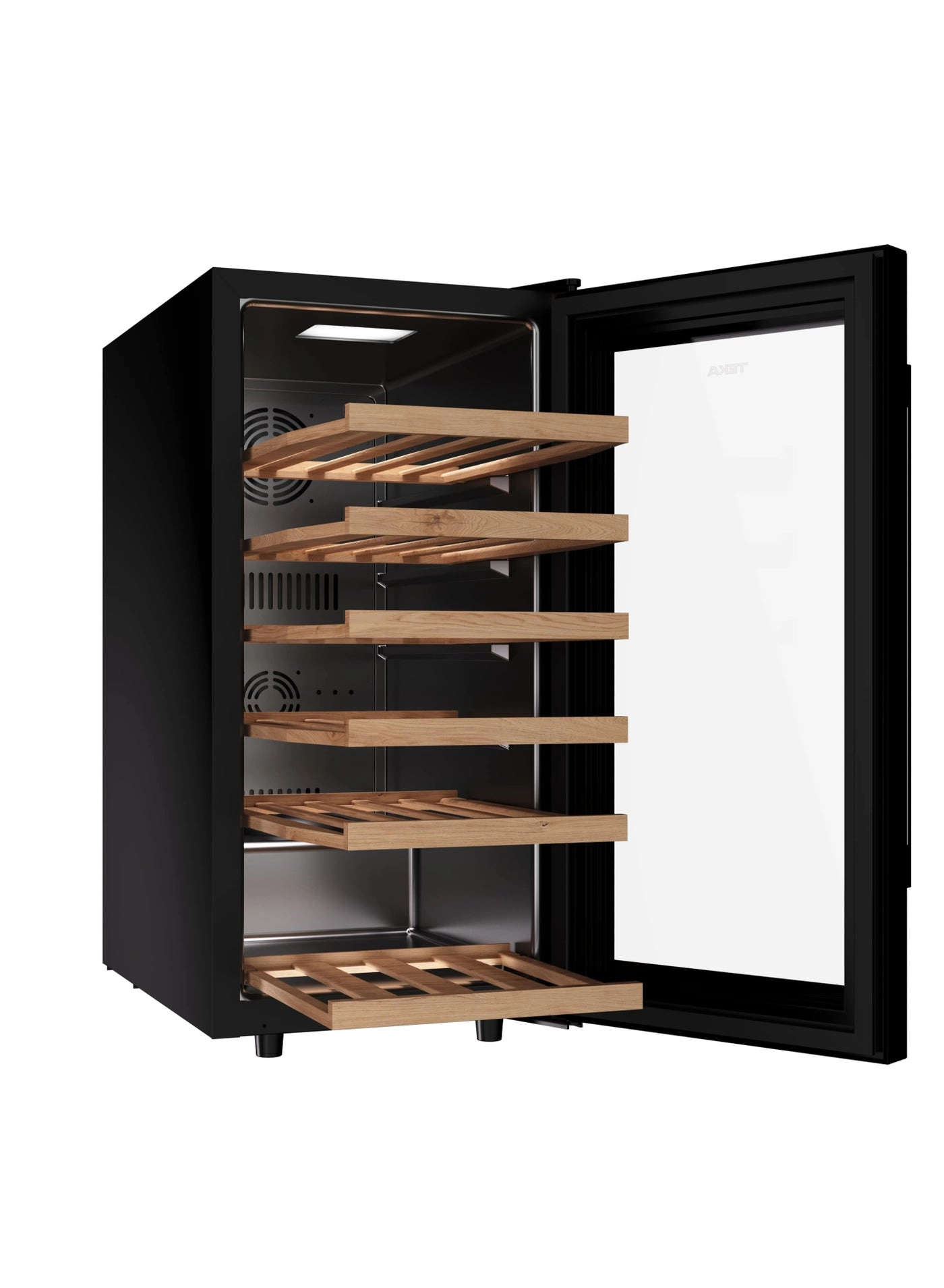 RVF 10032 - three independent temperature zones 28-bottle capacity