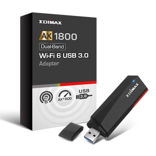 Edimax Wi-Fi 6 AX1800 USB 3.0 Adapter - Dual Band