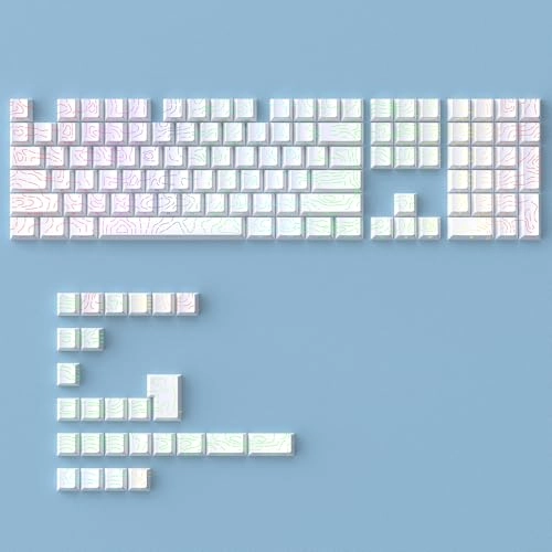 Contour Lines Keycaps - 60% 65% 75% 80% 96% 100%