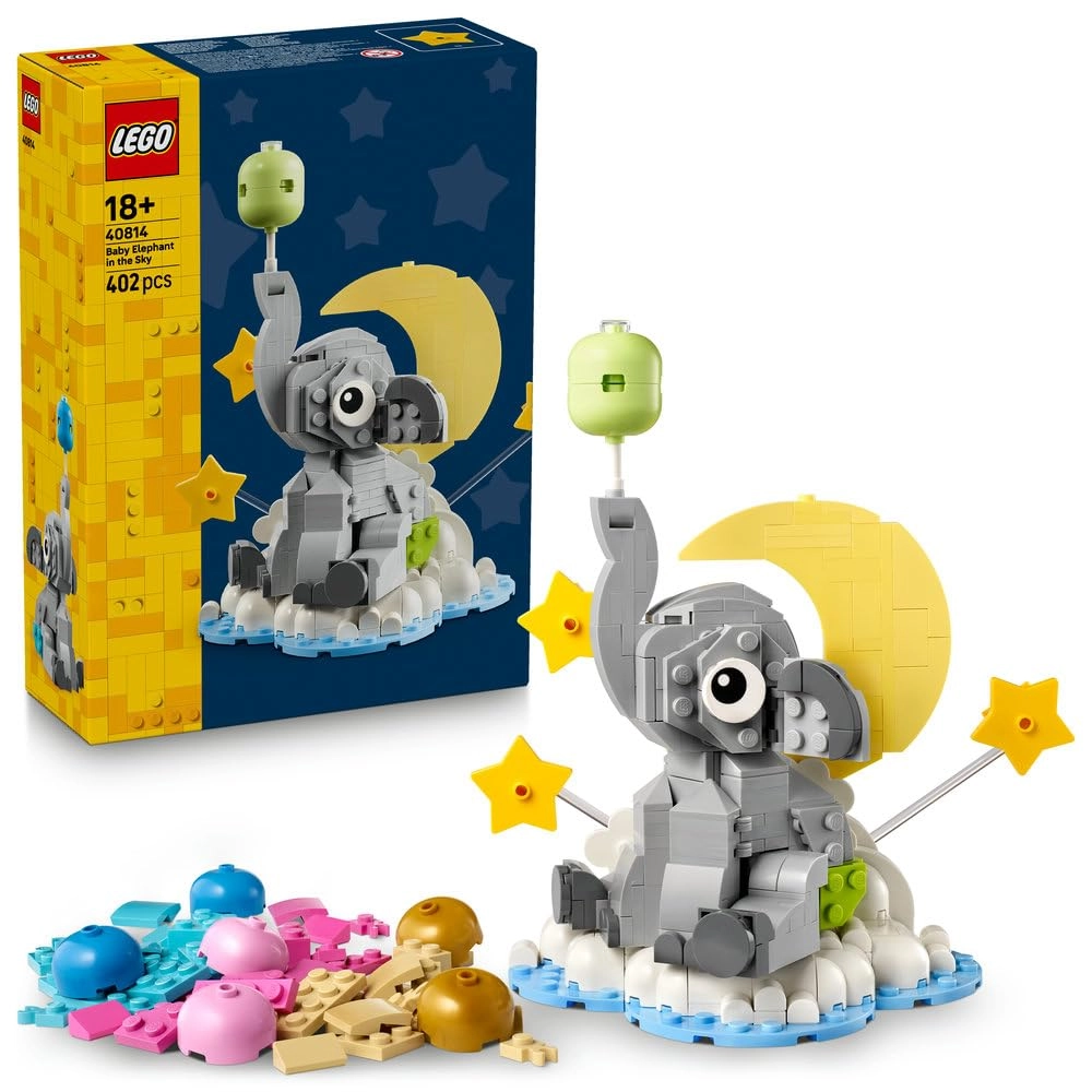 LEGO Iconic Baby Elephant in the Sky (40814)