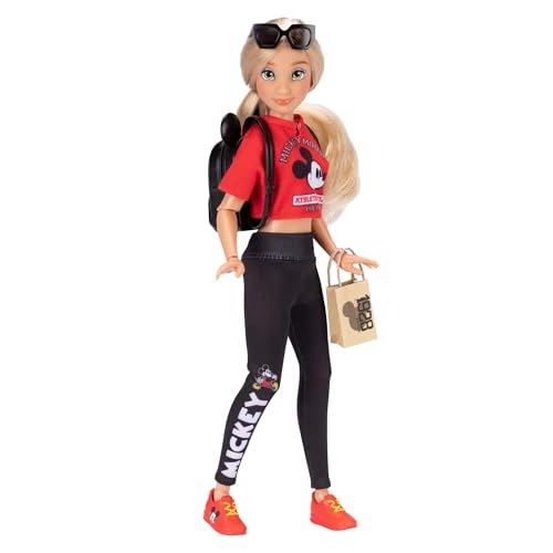Mickey Mouse Fashion Doll - 11.5" Tall 13 Points of Articulation Two Complete Mix-and-Match Outfits