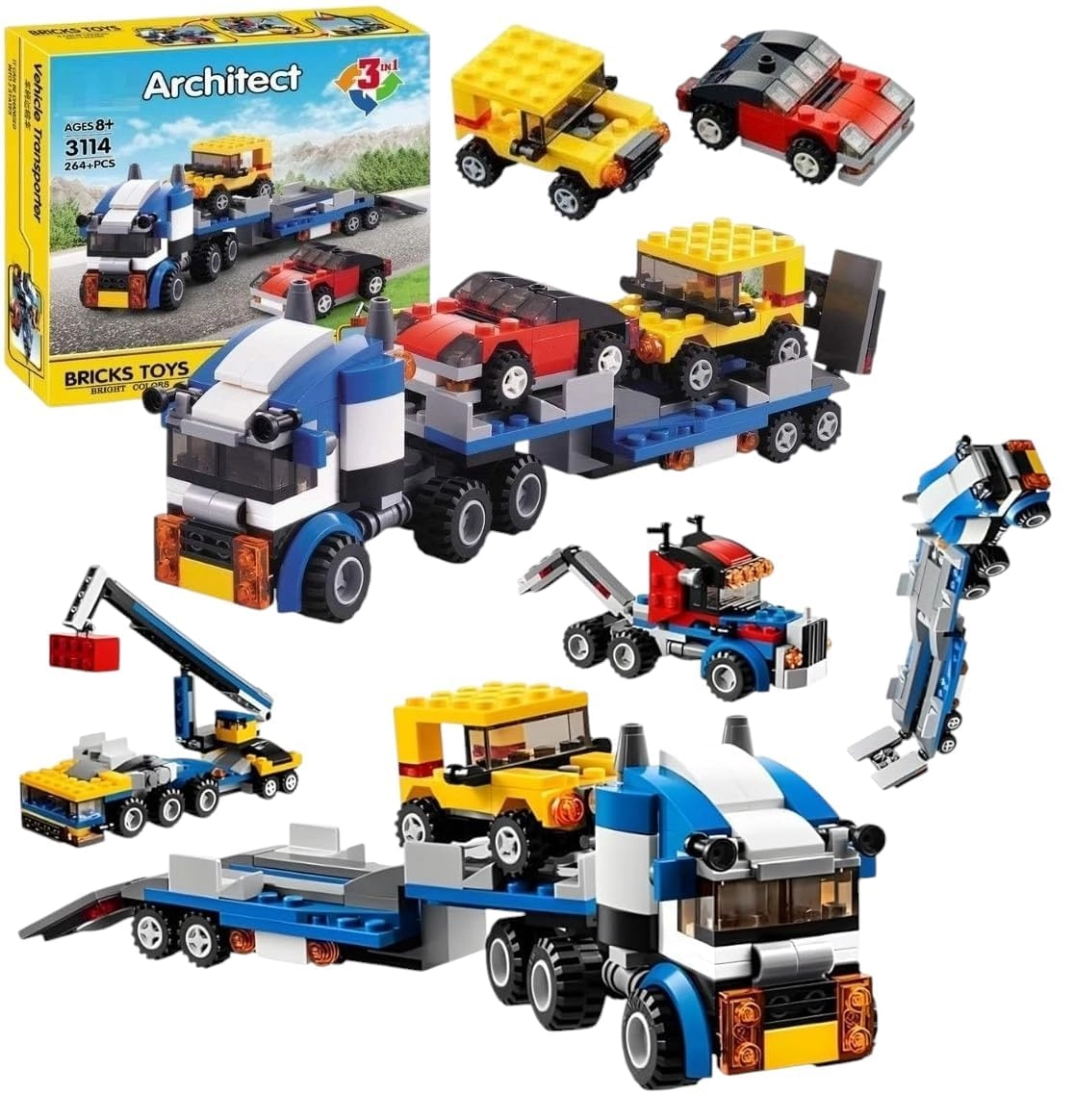Umadiya Architect - Car 264 pcs Fantasy