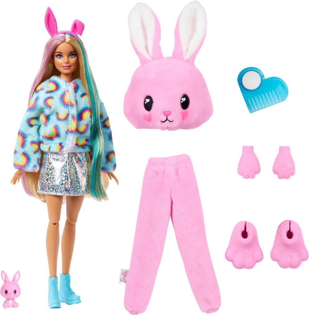Barbie Cutie Reveal - Bunny Plush Costume with Pet Color Change