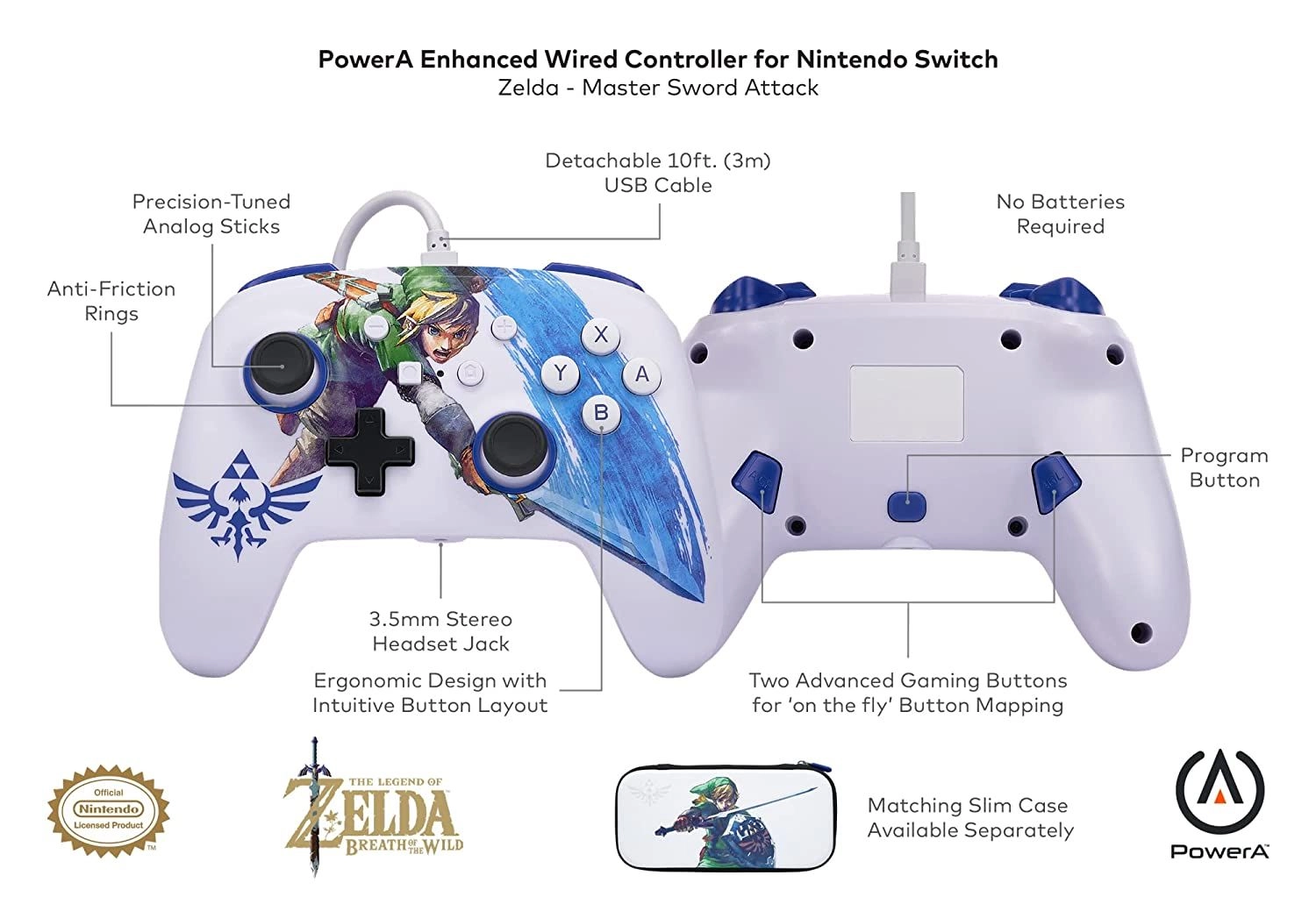 Enhanced Wired Controller - Ancient Archer Nintendo Switch