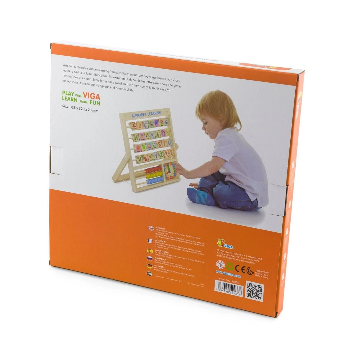 Learning Alphabet & Clock - 3 +