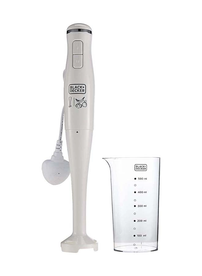 Black & Decker Stick Blender SB2500-B5 - 2-Speed control Ergonomic design Stainless-steel blades