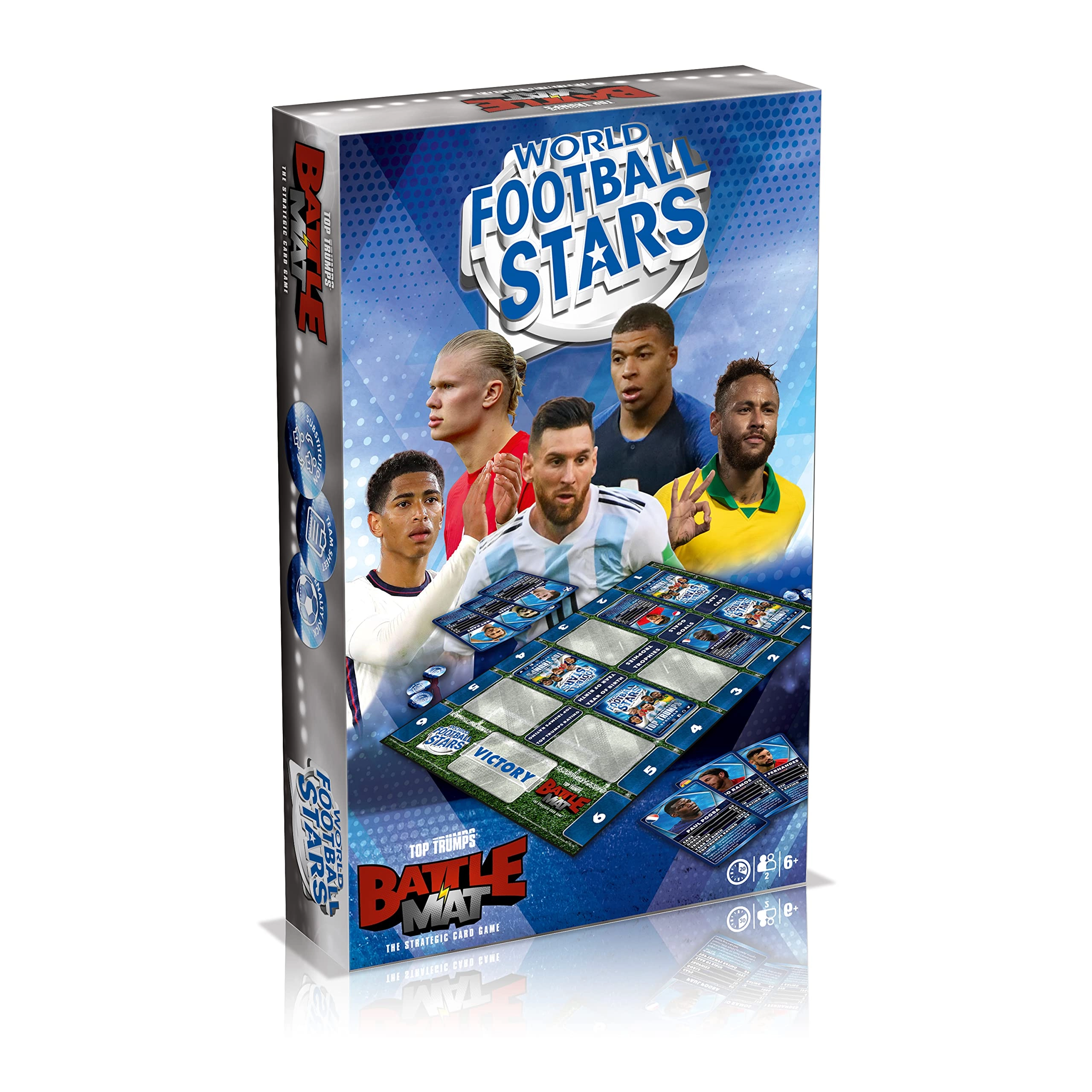 Top Trumps World Football Stars Battle Mat - Card Game