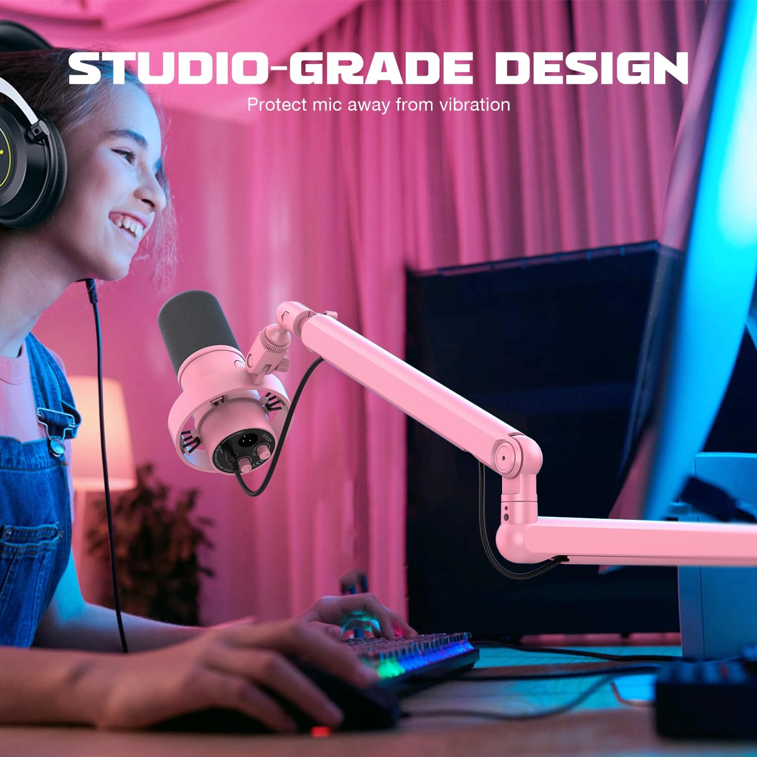 BM88 - Low Profile Adjustable Boom Arm