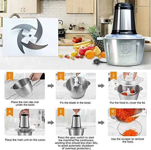 Food Chopper - 2 Liters 300 watts