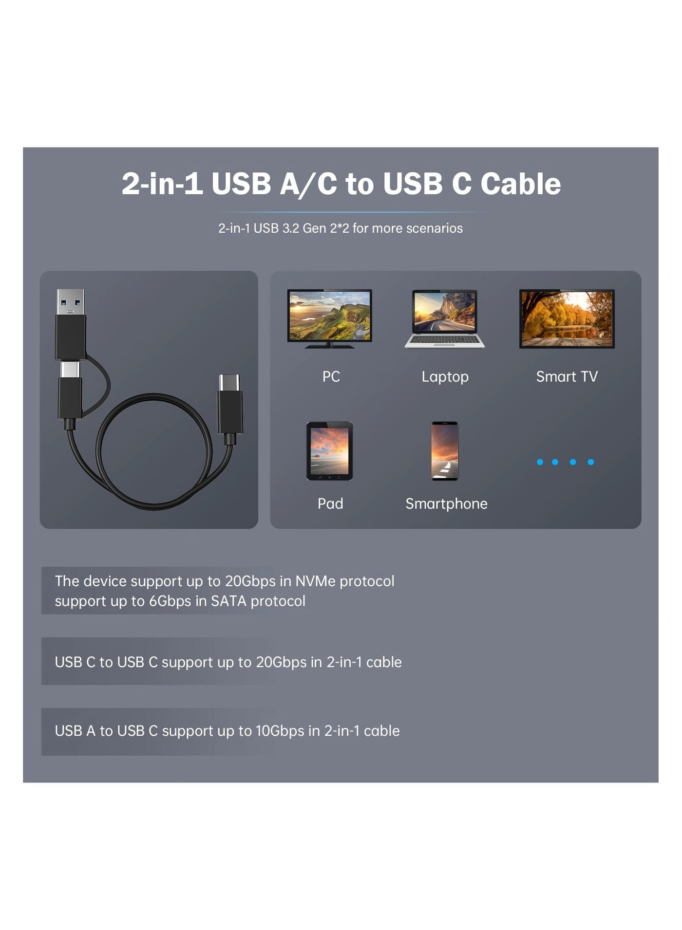 Dual Bay SSD Cloner - two