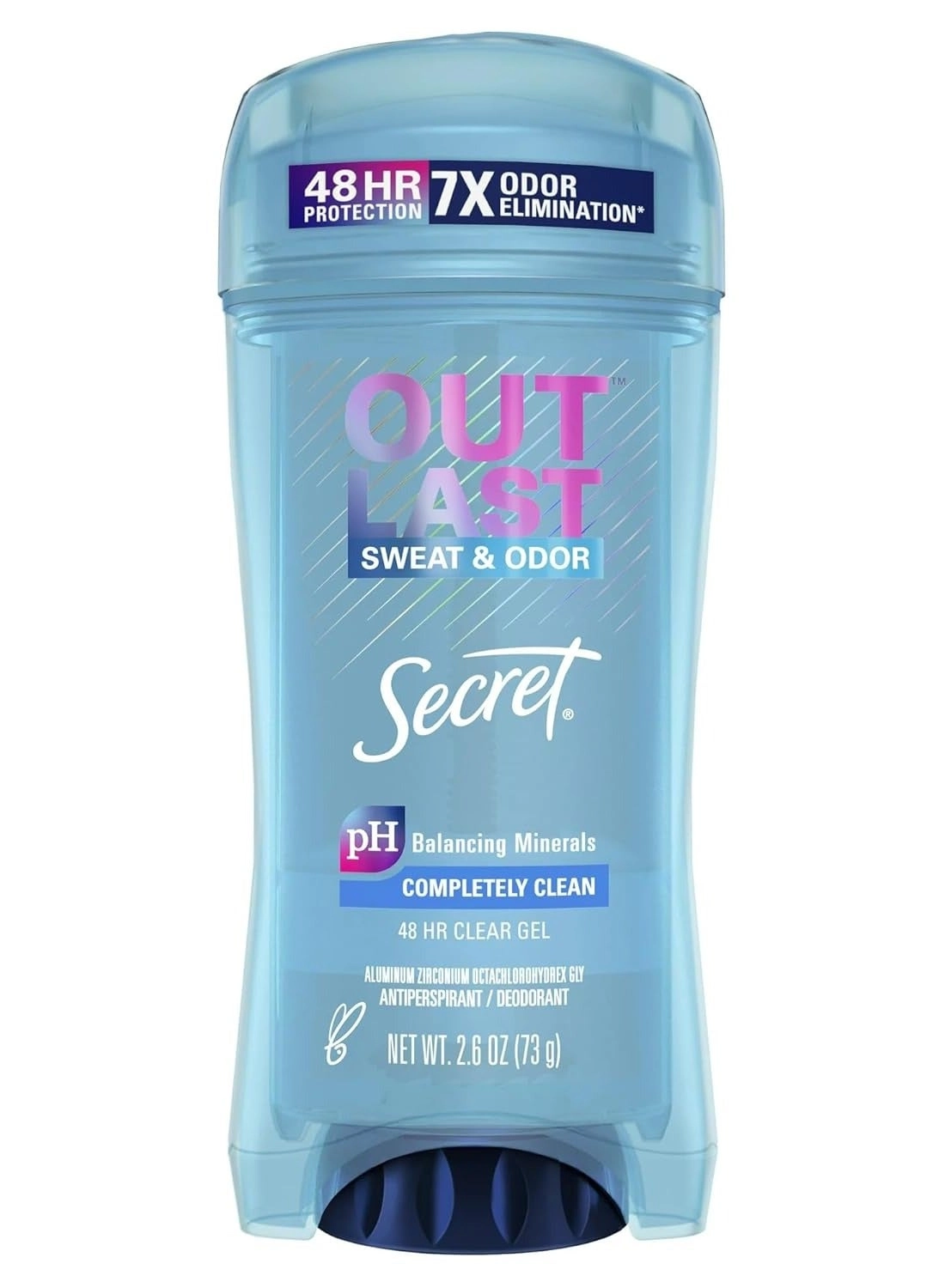 Outlast Antiperspirant and Deodorant Clear Gel - Completely Clean 200 gram