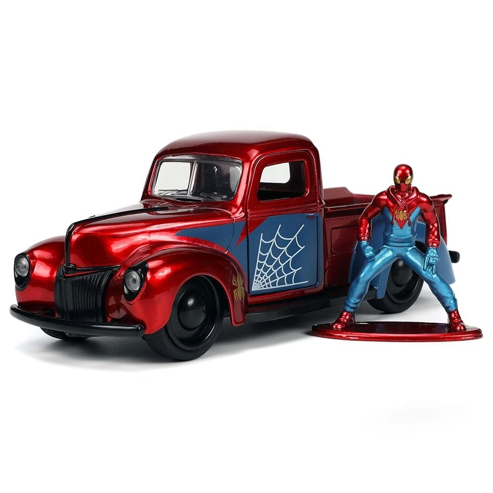 Marvel 1941 Ford Pick Up with Spider-Man Figure - 1:32