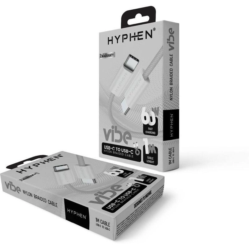 Charge Cable 60W USB-C to USB-C 1m Braided