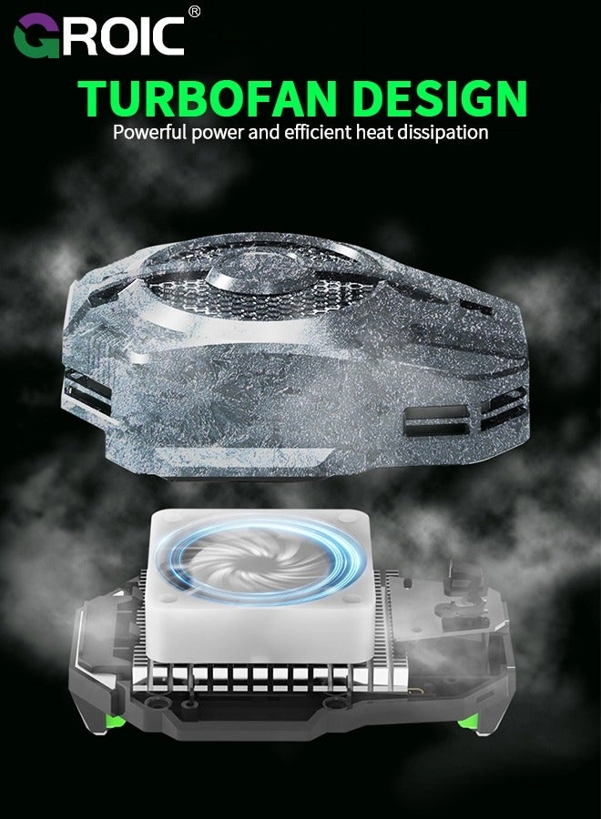 Mobile Phone Radiator Cooling Fan - Gaming Grip