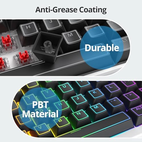 142 Key Cherry Profile Keycap Set - PBT Translucent Characters