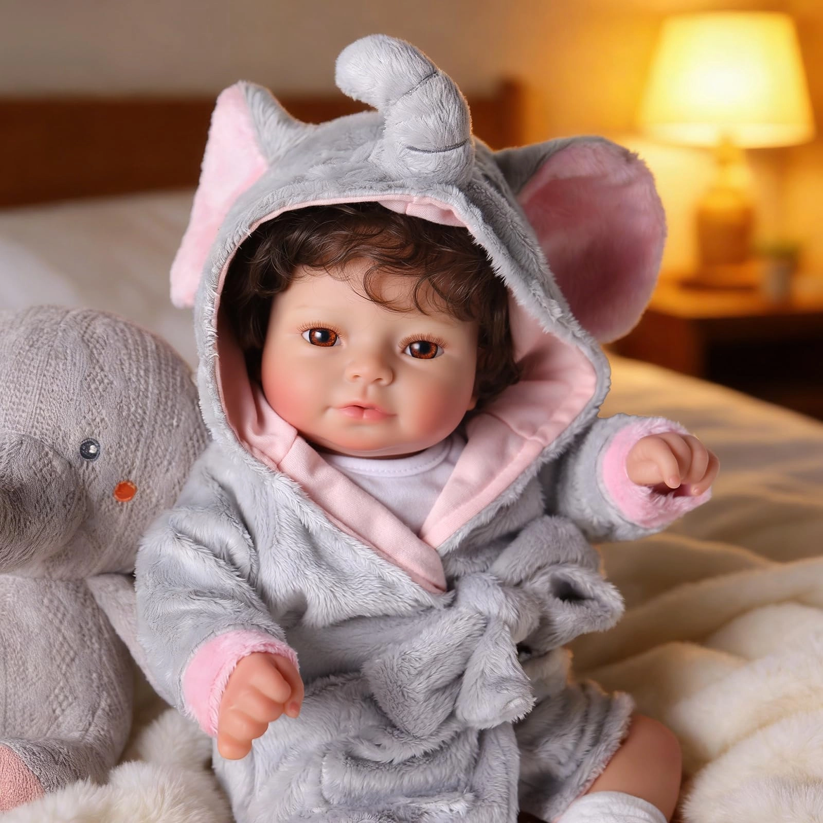 BABESIDE Soren Reborn Doll - 17-inch Vinyl Cloth Body Boy Ages 3+