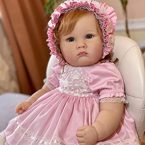 Charlotte Reborn Toddler - 60 cm Long Curly Hair