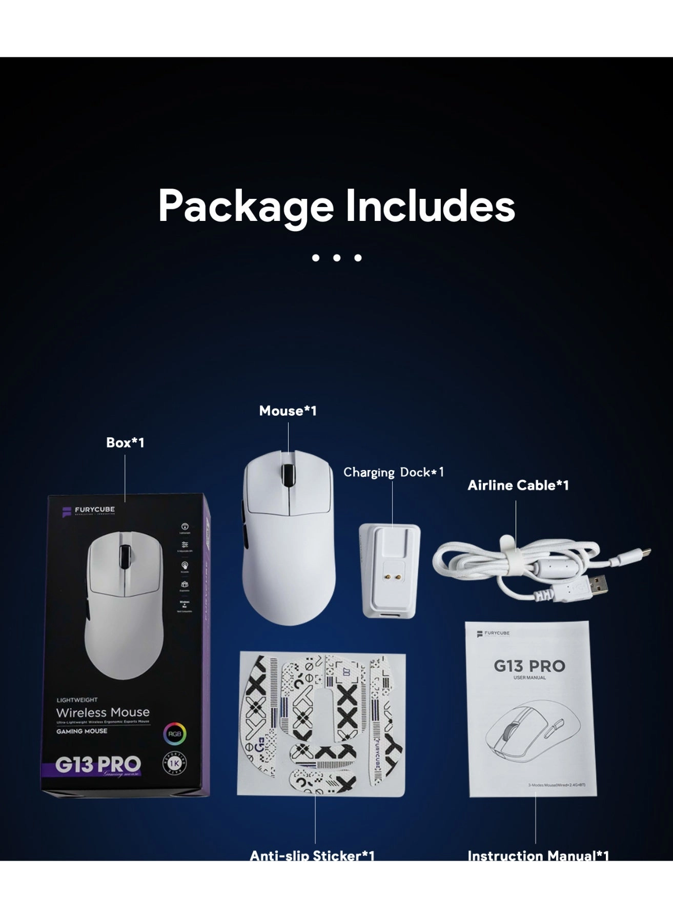 G13Pro - Bluetooth/Wireless