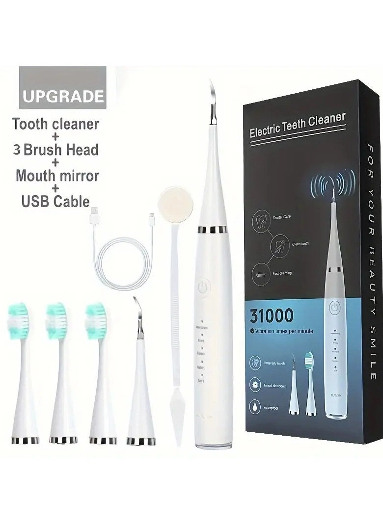 Dental Flosser - Rechargeable 4V USB + Toothbrush