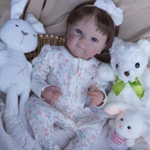 Reborn Baby Doll - 48 cm/18 inch Silicone Girl